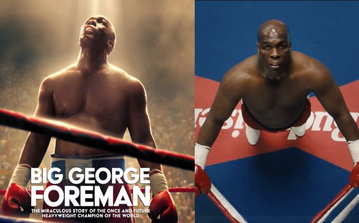 Phim về tay đấm bốc huyền thoại Big George Foreman tung trailer cực cháy