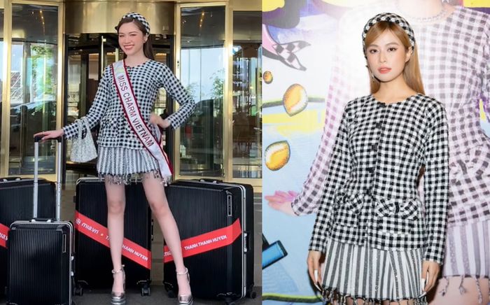 Thanh Thanh Huyền chính thức vào nhà chung Miss Charm, bị soi đụng hàng với Hoàng Thùy Linh