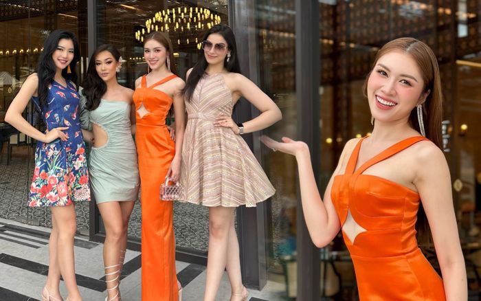 Tạm biệt khăn rằn, Thanh Thanh Huyền bắt sáng với gam màu vàng cam: Đội vương miện nữa là đẹp