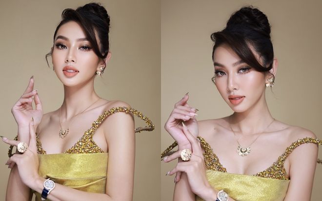 'Mở hàng' thảm đỏ đầu năm, Thùy Tiên thôi miên khán giả với nhan sắc đẳng cấp hoa hậu quốc tế