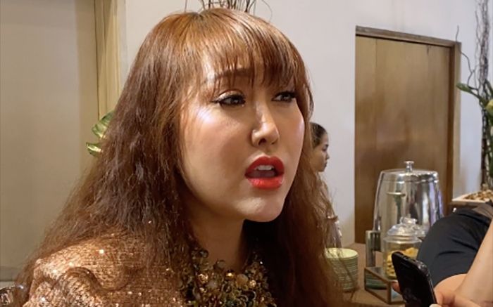 Phi Thanh Vân có phản ứng bất ngờ khi được hỏi có phải 'sugar mom'