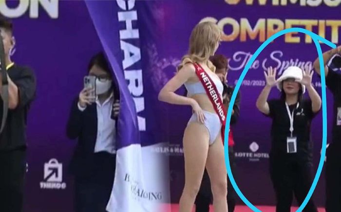 'Nhặt sạn' tại phần thi áo tắm Miss Charm 2023: Góc quay, địa điểm tổ chức thiếu chuyên nghiệp