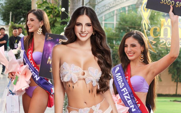 Nóng hừng hực trước body của cô gái vừa giật giải Best In Swimsuit tại Miss Charm 2023