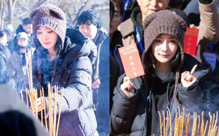 Dương Mịch 'tái xuất' điện ảnh sau những cú trượt dài, ăn diện như tuổi đôi mươi gây chú ý