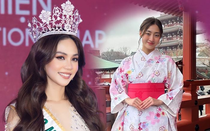 Lương Thùy Linh đẹp chuẩn con gái Nhật Bản: Thi Miss International đi, vương miện hoa anh đào chờ em