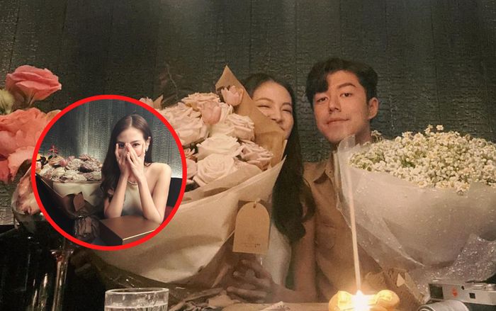 Baifern Pimnachok 'cười tít mắt' khi đón Valentine sớm cùng bạn trai trẻ tuổi