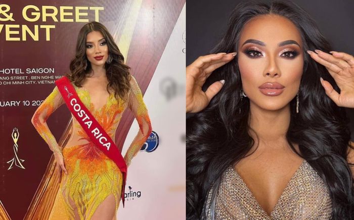 Miss Charm Costa Rica khiến dân tình 'dụi mắt' 3 lần vì tưởng Á hậu Kim Duyên lại đi thi hoa hậu