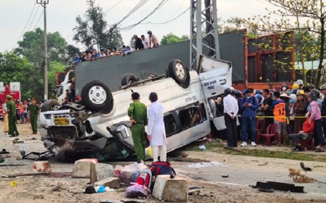 Hé lộ nguyên nhân vụ tai nạn giao thông thảm khốc khiến 8 người chết ở Quảng Nam