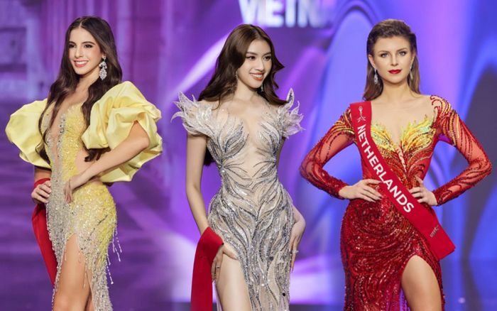 10 bộ váy dạ hội đẹp nhất bán kết Miss Charm 2023