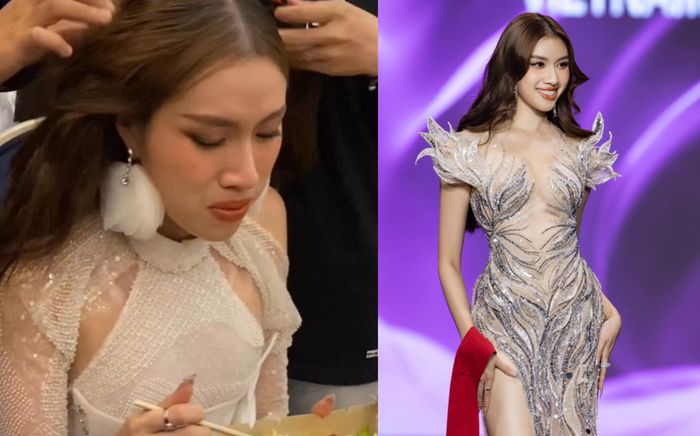 Thanh Thanh Huyền gây xúc động khi phải dậy sớm đi thi Miss Charm, chỉ gặp gia đình vài phút