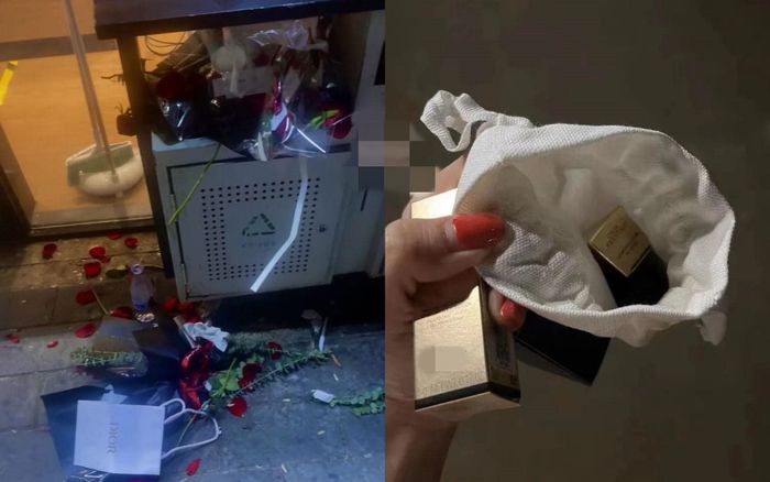 Đi nhặt hoa ở thùng rác hậu Valentine, cô gái nhặt được món đồ hàng hiệu 'xịn sò'