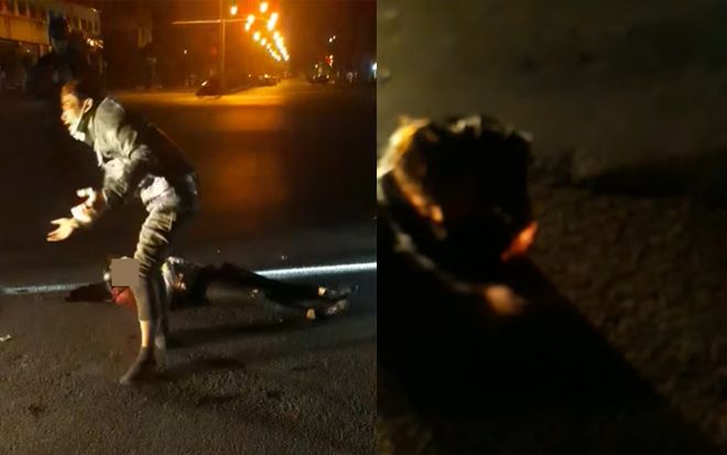Chồng gào khóc thảm thiết bên thi thể vợ sau tai nạn ở Hải Phòng, bất ngờ sự thật phía sau