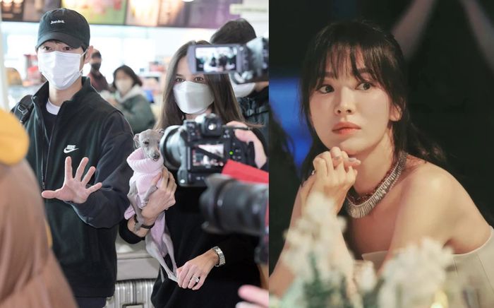 Rầm rộ khoảnh khắc Song Joong Ki xua đuổi người lạ để bảo vệ vợ mới, Song Hye Kyo chưa từng được như thế