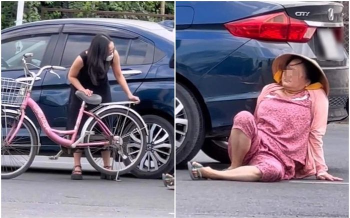 Lạng lách rồi tông vào ô tô, người phụ nữ dùng 'ánh mắt đầy phán xét' liếc nữ tài xế khiến CĐM cười ngất
