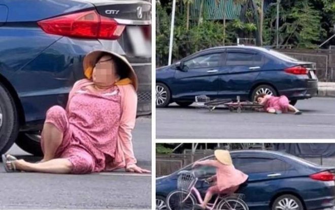 Diễn biến mới vụ người phụ nữ đạp xe ngược chiều va chạm với ô tô gây 'bão' MXH