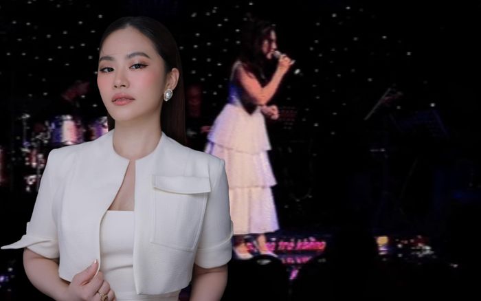 Hậu nghi vấn mang thai, Lương Bích Hữu diện đầm khoe bụng phẳng lì khi chạy show