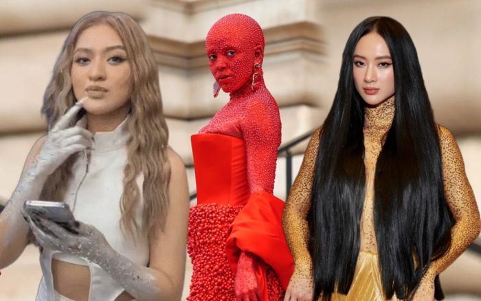 Hot girl 'trứng rán' học tập Angela Phương Trinh - Doja Cat tạo nét trên thảm đỏ, nhưng bị phản ứng ngược