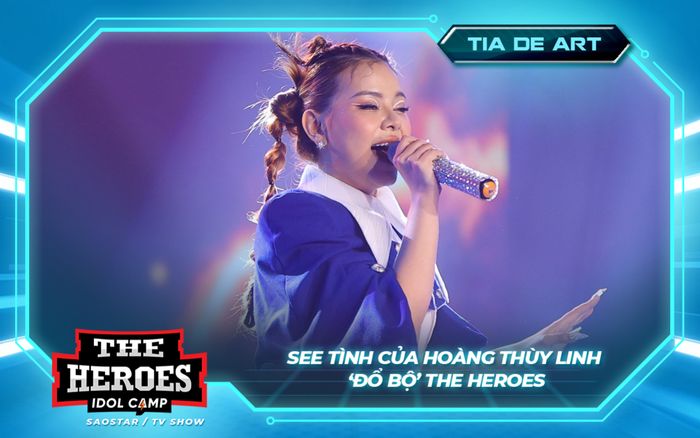 Giữa lúc phủ sóng thế giới, See Tình của Hoàng Thùy Linh 'đổ bộ' The Heroes