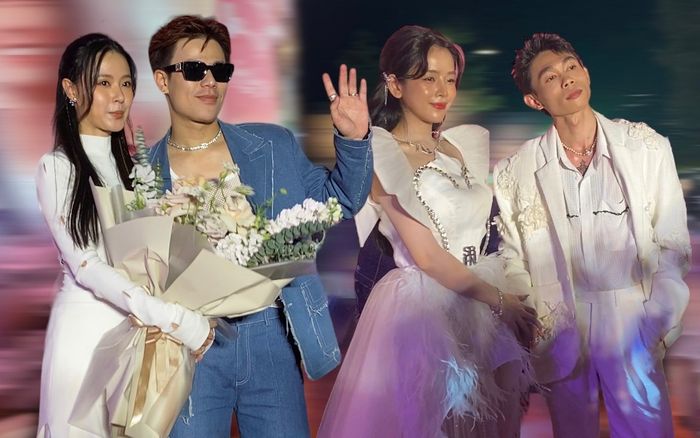 Sao Việt tại thảm đỏ Khi Ta Hai Lăm: Midu chiếm spotlight, Hồng Thanh - Mie khoác tay tình tứ