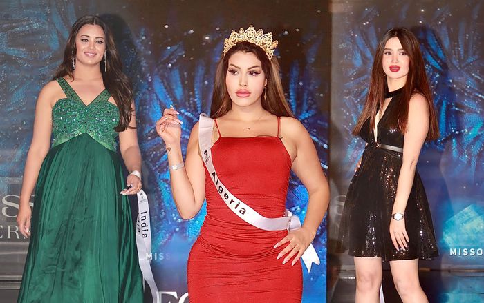 Chấn động với loạt dạ hội 'dị hợm' tại Miss Eco International: Có người mặc như đi đám cưới