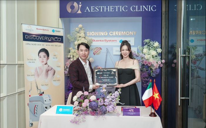 Tưng bừng khai trương viện thẩm mỹ quốc tế OI Aesthetic Clinic
