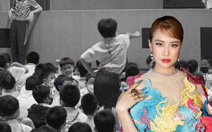 Cậu bé người Thái Lan nhảy See Tình tại trường học: Hoàng Thùy Linh mà xem chắc không nhịn được cười!