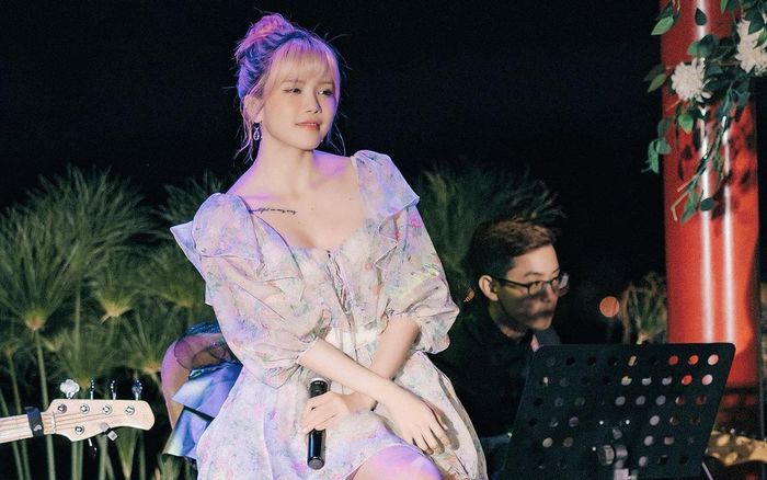 Chạy show Đà Lạt, Thiều Bảo Trâm gây xôn xao khi nức nở hát ca khúc 'thất tình' của Đức Phúc