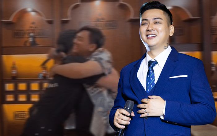 Xôn xao Hoài Lâm liên tục ôm ấp một nam ca sĩ trong lúc song ca