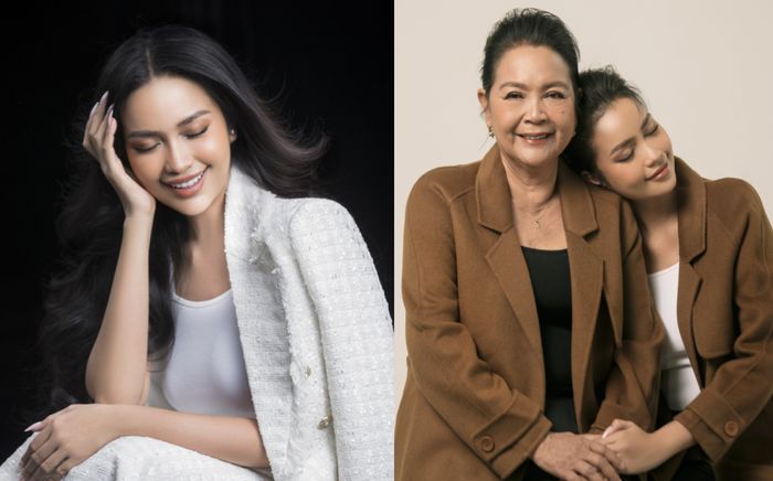 Hoa hậu Ngọc Châu bồi hồi kể về mẹ nhân Ngày 8/3: 'Lâu rồi mẹ mới 'trang trí' đẹp như vậy'