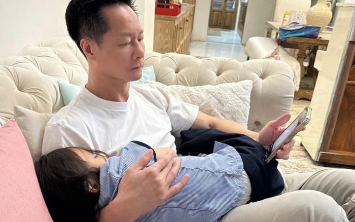Sướng như Phan Như Thảo, chồng giỏi kiếm tiền lại còn khéo chăm con