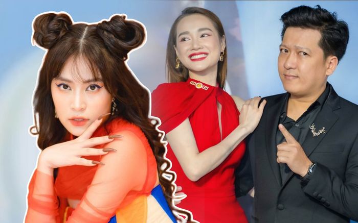 Vợ chồng Trường Giang - Nhã Phương không 'See Tình' Hoàng Thùy Linh