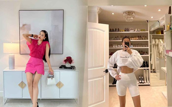 Phạm Hương khoe body 'thắt đáy lưng ong' bên tủ đồ triệu đô: Nhìn vào không ai nghĩ là bà mẹ 2 con