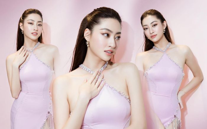 Lương Thùy Linh ngọt ngào với sắc hồng: Miss Universe hay Miss International em đều phù hợp