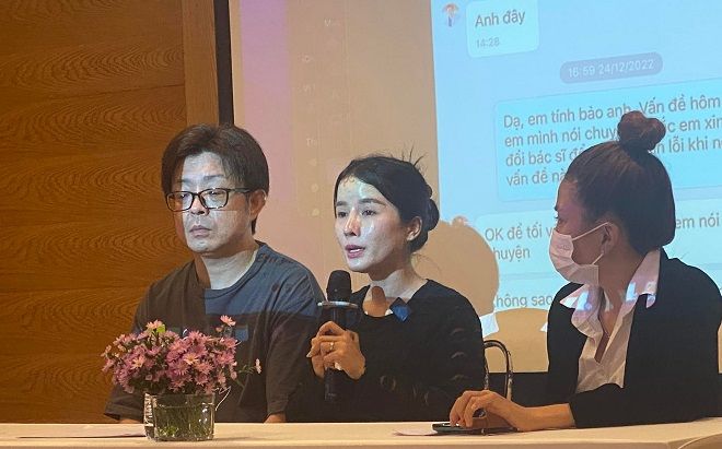 Bà Nhân Vlog bật khóc, mong cộng đồng mạng đừng chỉ trích chồng Nhật