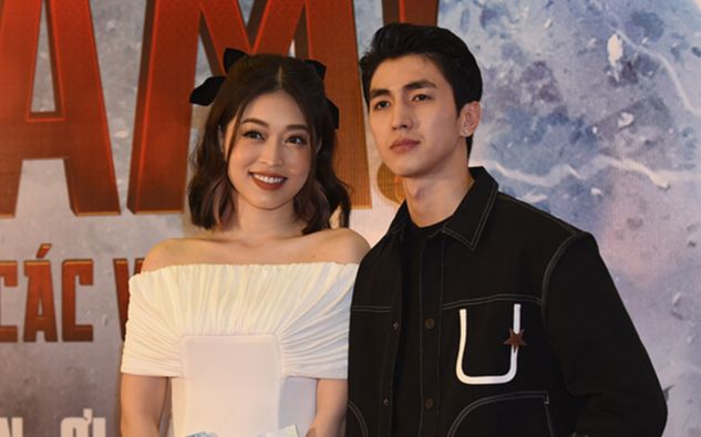 Hiếm hoi đi thảm đỏ cùng nhau, Bình An 'tỏ rõ thái độ' với 'nóc nhà' Phương Nga