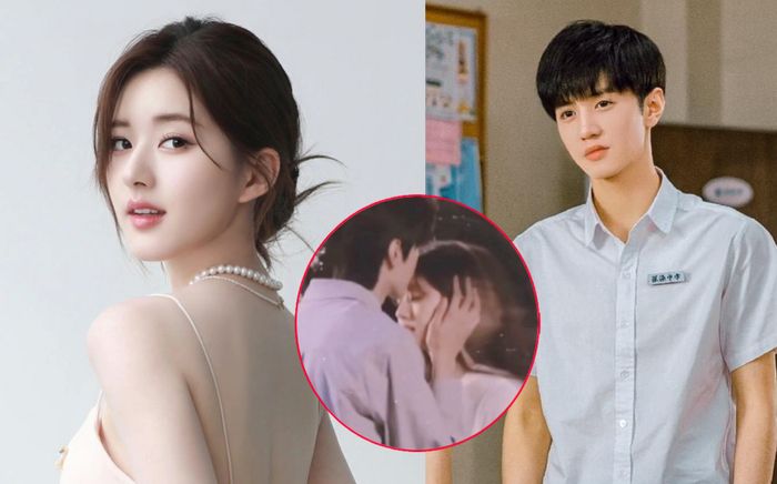 Lộ khoảnh khắc Trần Triết Viễn hôn vào trán Triệu Lộ Tư cực ngọt