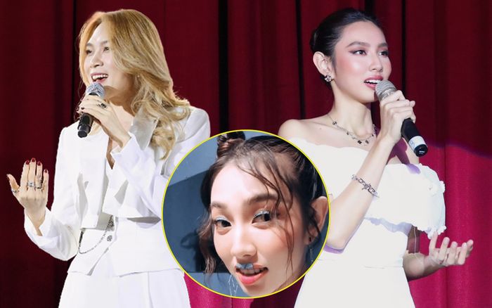 Thùy Tiên gây 'hú hồn' với nhan sắc khác lạ, ngẫu hứng hát nhạc Mỹ Tâm trong giờ giải lao
