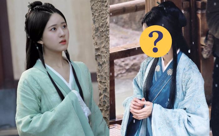 Cùng diện tạo hình váy xanh trời, Triệu Lộ Tư thua đau trước 'tình địch' Bạch Lộc