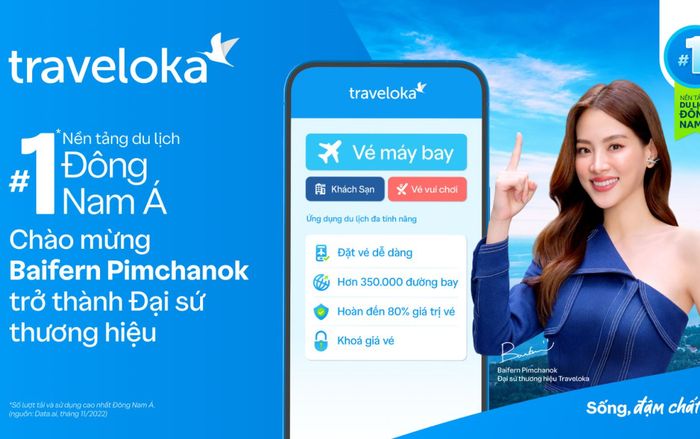 Fan chị đẹp Thái Lan đã biết chưa: Baifern Pimchanok là tân đại sứ thương hiệu của Traveloka