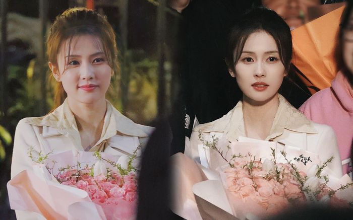 Hết thời bị chê già, Bạch Lộc khoe vẻ đẹp trong veo ở buổi đóng máy Dĩ Ái Vi Doanh