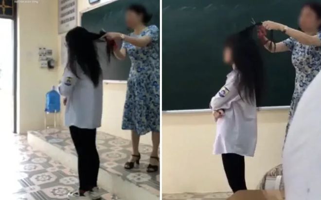 Giáo viên trình bày lý do cầm kéo cắt tóc nữ sinh, bất ngờ thái độ của phụ huynh đối với cô giáo