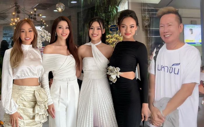 Mr. Nawat đến Việt Nam: Thiên Ân vắng mặt, Mai Ngô như bà sui gia đi ăn hỏi