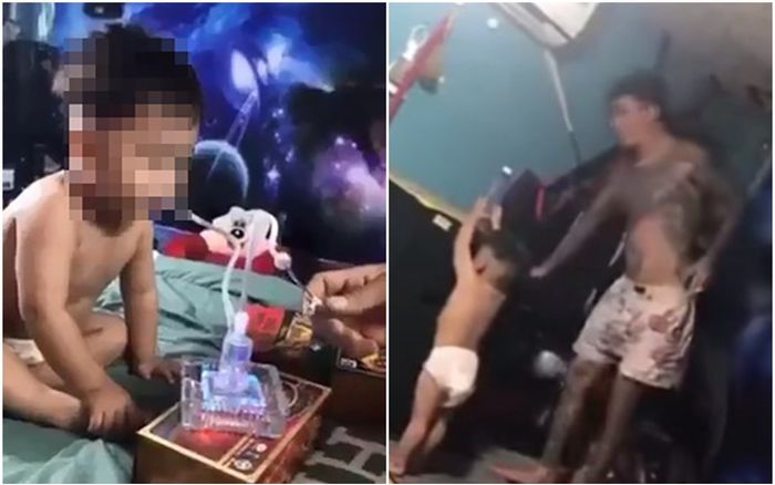 Phòng cảnh sát hình sự công an TP.HCM truy tìm gã 'cha dượng' nghi ép bé trai 3 tuổi hút ma túy