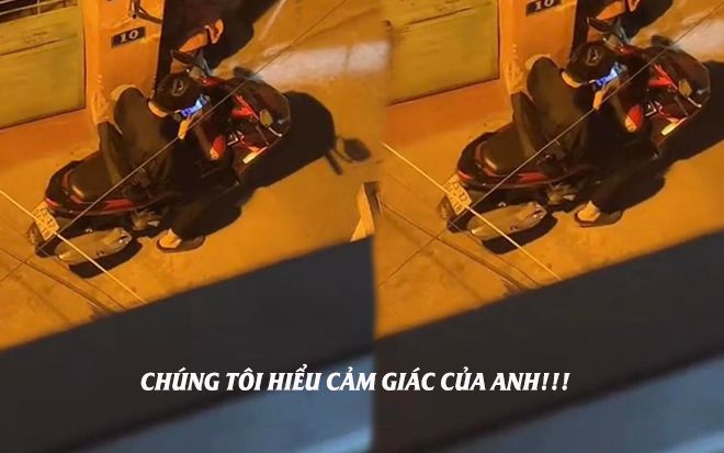 Chàng trai đợi người yêu từ lúc hàng xóm nấu cơm đến khi ăn xong vẫn ở đấy nhận 'cơn mưa' đồng cảm