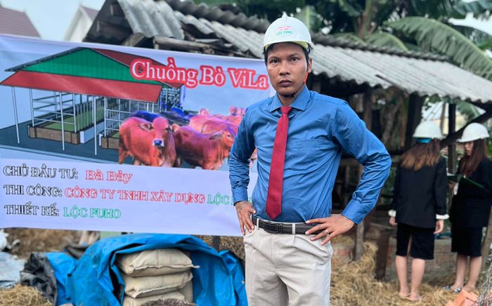 Lộc Fuho hé lộ hình ảnh công trình mang tên 'Chuồng bò Vila' và nhắc khéo một điều