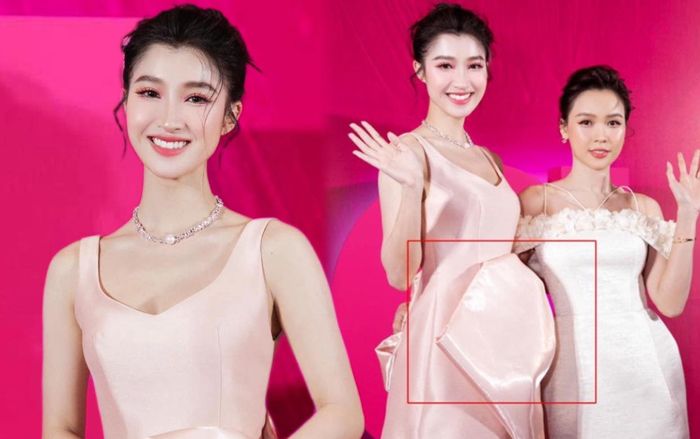 Chiếc váy phản chủ 'hại' Á hậu Phương Nhi bị hiểu lầm