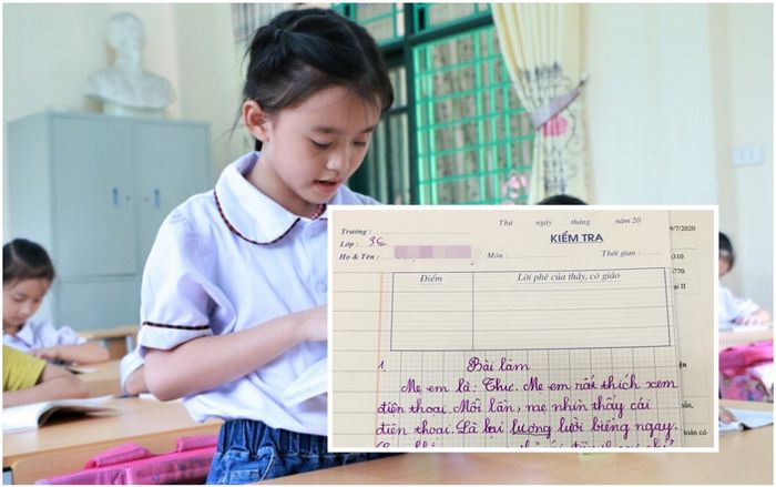 Quan sát bố mẹ hằng ngày, bé gái lớp 3 thật thà kể hết tật xấu vào bài văn khiến dân tình cười ngất