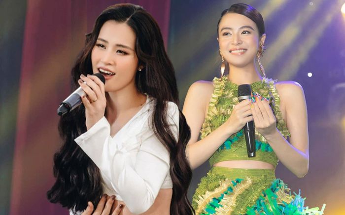 Đông Nhi vướng tranh cãi khi hát ca khúc hit của Hoàng Thùy Linh