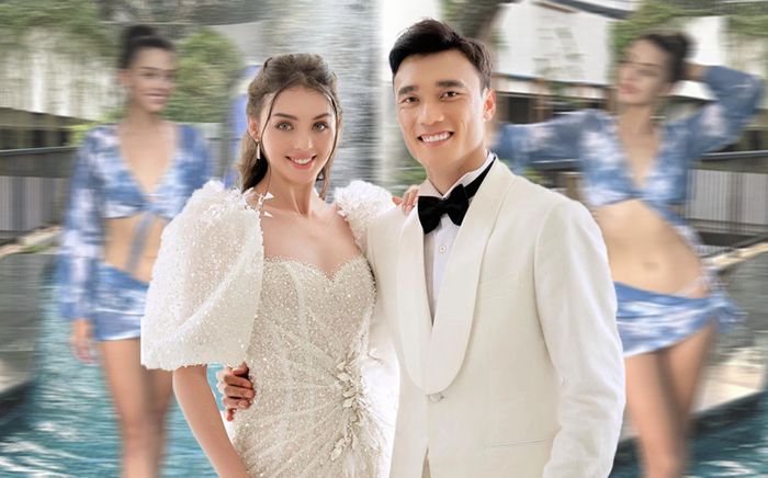 Vợ Bùi Tiến Dũng diện bikini khoe vòng eo 'con kiến', bị chồng nói một câu khiến chính chủ đỏ mặt