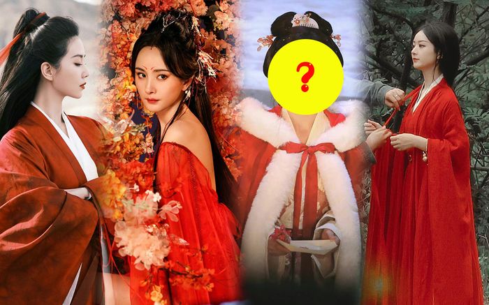 Cùng diện tạo hình hồng y rực rỡ, Dương Mịch – Triệu Lệ Dĩnh bỗng lép vế trước một đàn em lứa 95